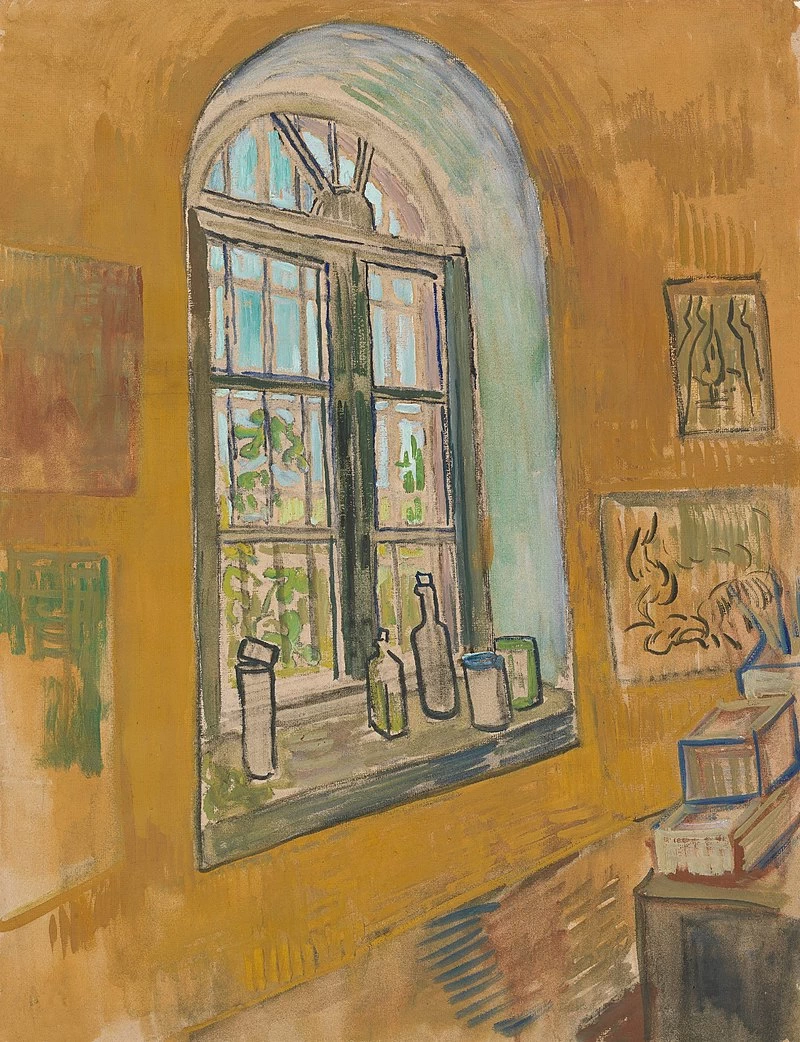  128-Vincent van Gogh-La finestra - Museo Van Gogh, Amsterdam  